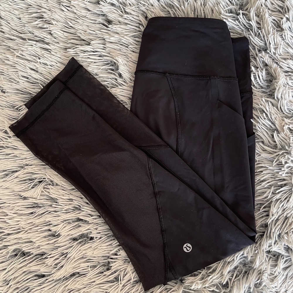 Lululemon Mesh Leggings 21”